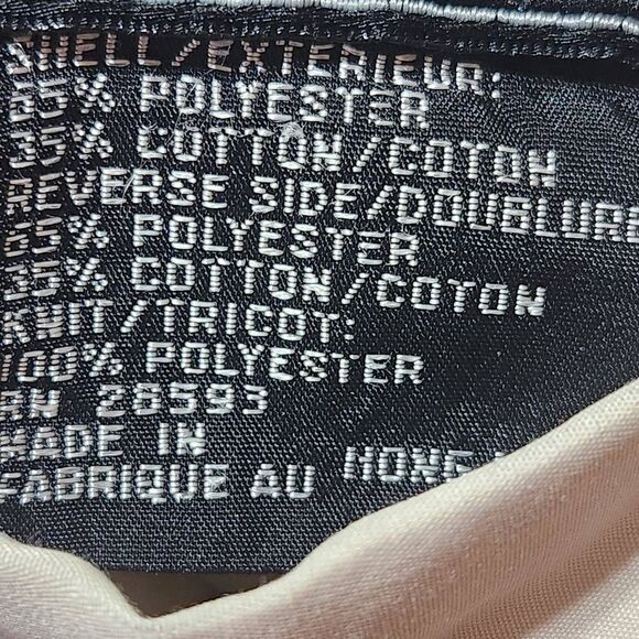 Vintage Members Only reversible jacket colorblock tan and solid tan XLT tall - Picture 9 of 9